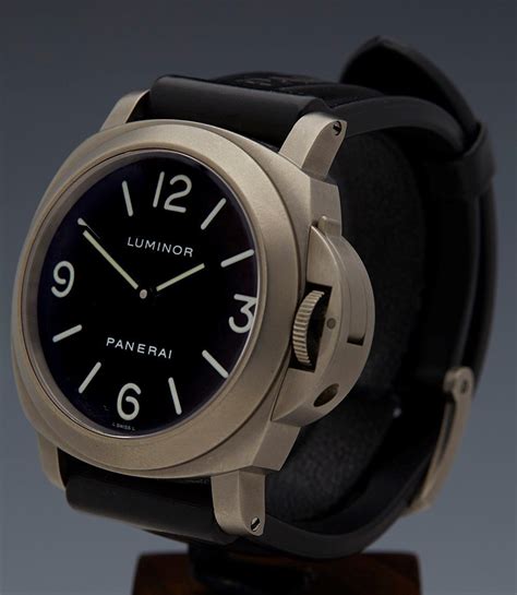 panerai luminor second hand|luminor panerai price list.